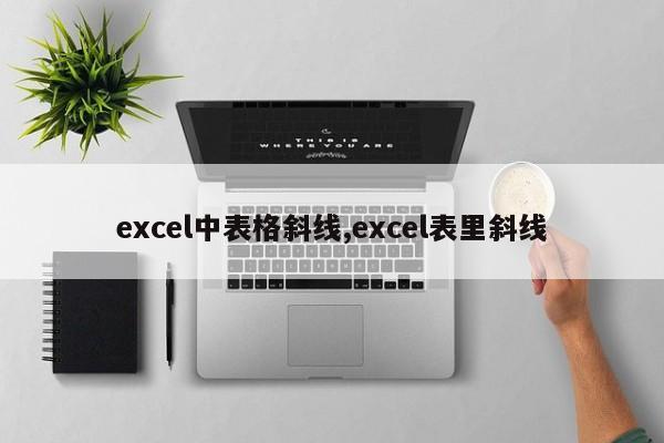 excel中表格斜线,excel表里斜线