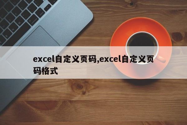 excel自定义页码,excel自定义页码格式