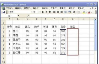 excel表格成绩排名次绝对引用,排名怎么算excel公式绝对引用