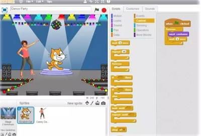 scratch趣味编程100例下载,scratch30少儿趣味编程