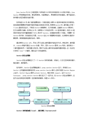 请简单描述servlet的生命周期,servlet的生命周期由servlet实例控制