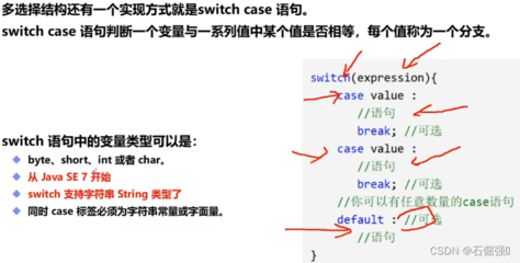 switch语句和case讲解,switch case语句的用法举例